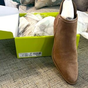 Suede booties